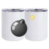 10 oz. White Stainless Steel Short Tumbler Thumbnail