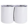 10 oz. White Stainless Steel Short Tumbler Thumbnail