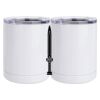 10 oz. White Stainless Steel Short Tumbler Thumbnail