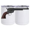 10 oz. White Stainless Steel Short Tumbler Thumbnail