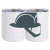 10 oz. White Stainless Steel Short Tumbler Thumbnail