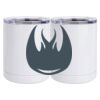 10 oz. White Stainless Steel Short Tumbler Thumbnail