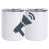 10 oz. White Stainless Steel Short Tumbler Thumbnail