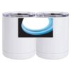10 oz. White Stainless Steel Short Tumbler Thumbnail