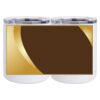 10 oz. White Stainless Steel Short Tumbler Thumbnail