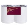 10 oz. White Stainless Steel Short Tumbler Thumbnail