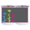 10 oz. White Stainless Steel Short Tumbler Thumbnail
