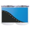 10 oz. White Stainless Steel Short Tumbler Thumbnail