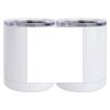 10 oz. White Stainless Steel Short Tumbler Thumbnail