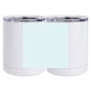 10 oz. White Stainless Steel Short Tumbler Thumbnail