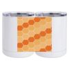 10 oz. White Stainless Steel Short Tumbler Thumbnail
