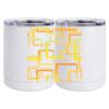 10 oz. White Stainless Steel Short Tumbler Thumbnail