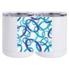 10 oz. White Stainless Steel Short Tumbler Thumbnail