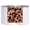 10 oz. White Stainless Steel Short Tumbler Thumbnail