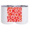 10 oz. White Stainless Steel Short Tumbler Thumbnail