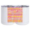 10 oz. White Stainless Steel Short Tumbler Thumbnail