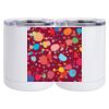 10 oz. White Stainless Steel Short Tumbler Thumbnail