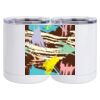 10 oz. White Stainless Steel Short Tumbler Thumbnail