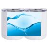 10 oz. White Stainless Steel Short Tumbler Thumbnail