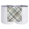 10 oz. White Stainless Steel Short Tumbler Thumbnail