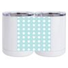 10 oz. White Stainless Steel Short Tumbler Thumbnail