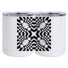 10 oz. White Stainless Steel Short Tumbler Thumbnail