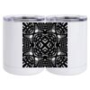 10 oz. White Stainless Steel Short Tumbler Thumbnail