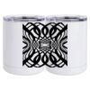 10 oz. White Stainless Steel Short Tumbler Thumbnail
