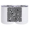 10 oz. White Stainless Steel Short Tumbler Thumbnail