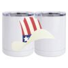 10 oz. White Stainless Steel Short Tumbler Thumbnail