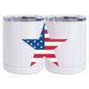 10 oz. White Stainless Steel Short Tumbler Thumbnail