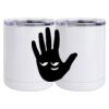 10 oz. White Stainless Steel Short Tumbler Thumbnail