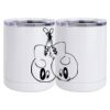 10 oz. White Stainless Steel Short Tumbler Thumbnail