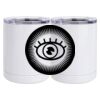 10 oz. White Stainless Steel Short Tumbler Thumbnail