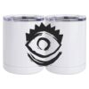 10 oz. White Stainless Steel Short Tumbler Thumbnail