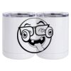 10 oz. White Stainless Steel Short Tumbler Thumbnail