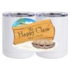 10 oz. White Stainless Steel Short Tumbler Thumbnail