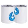 10 oz. White Stainless Steel Short Tumbler Thumbnail