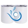 10 oz. White Stainless Steel Short Tumbler Thumbnail