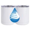 10 oz. White Stainless Steel Short Tumbler Thumbnail