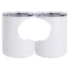10 oz. White Stainless Steel Short Tumbler Thumbnail