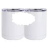 10 oz. White Stainless Steel Short Tumbler Thumbnail