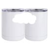 10 oz. White Stainless Steel Short Tumbler Thumbnail
