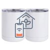 10 oz. White Stainless Steel Short Tumbler Thumbnail