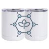 10 oz. White Stainless Steel Short Tumbler Thumbnail