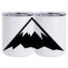 10 oz. White Stainless Steel Short Tumbler Thumbnail