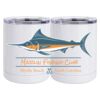 10 oz. White Stainless Steel Short Tumbler Thumbnail