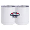 10 oz. White Stainless Steel Short Tumbler Thumbnail