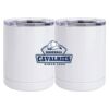 10 oz. White Stainless Steel Short Tumbler Thumbnail