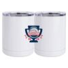 10 oz. White Stainless Steel Short Tumbler Thumbnail